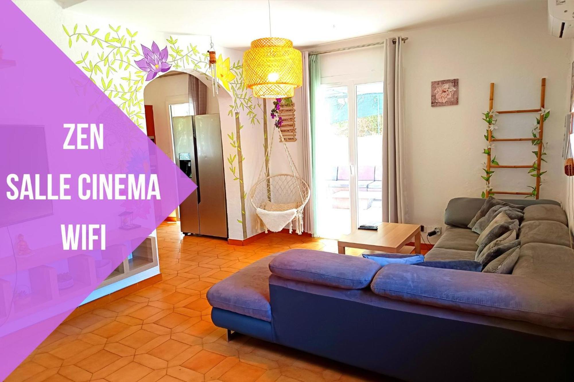 Villa Naïs 126m2-Zen-Salle Cinéma-Piscine La Valette-du-Var Extérieur photo